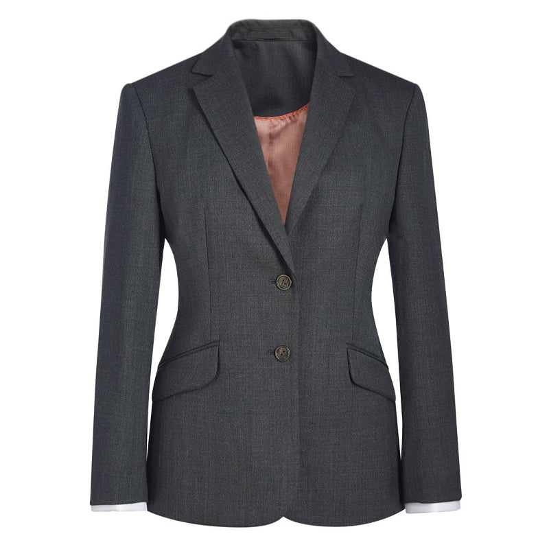 mid grey classic fit connaught jacket brook taverner