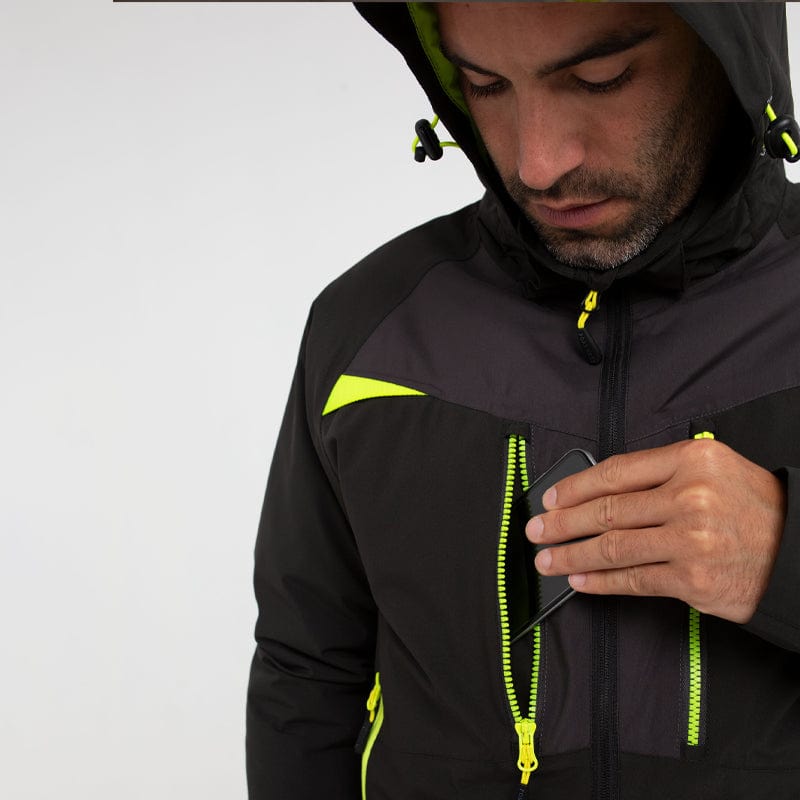 mobile phone pocket dx4 winter jacket