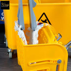 mop bucket wringer flat mop
