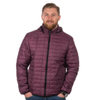 mulberry honeycomb padded jacket