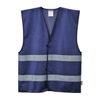 navy 2 band workwear vest