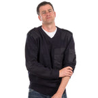 navy acrylic nato sweater b310