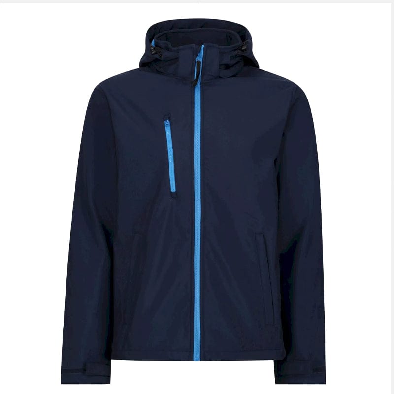 navy blue adjustable cuff jacket