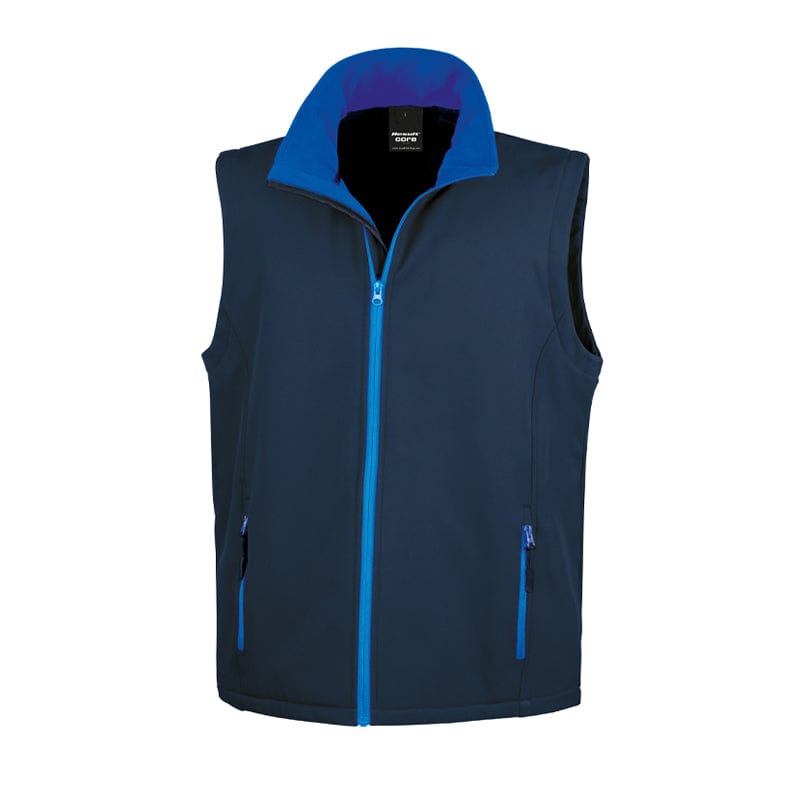 navy blue r23m result bodywarmer