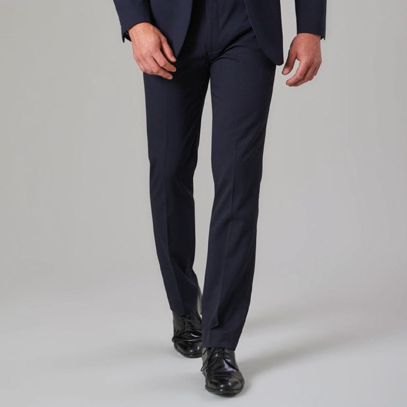 navy brook taverner office work trousers