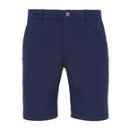 navy cotton chino shorts