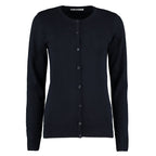 navy crew neck cardigan k355