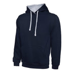 navy heather grey