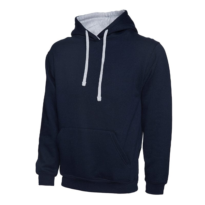 navy heather grey
