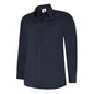 navy long sleeve poplin shirt uc711