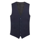 navy mens corporatewear waistcoat