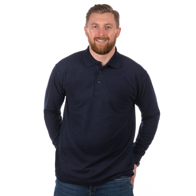 navy mens uneek branded workwear