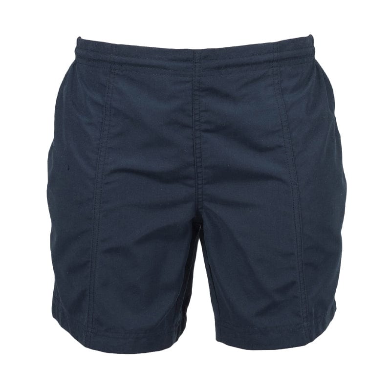 navy microfibre womens shorts