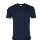 navy neoteric fabric tshirt