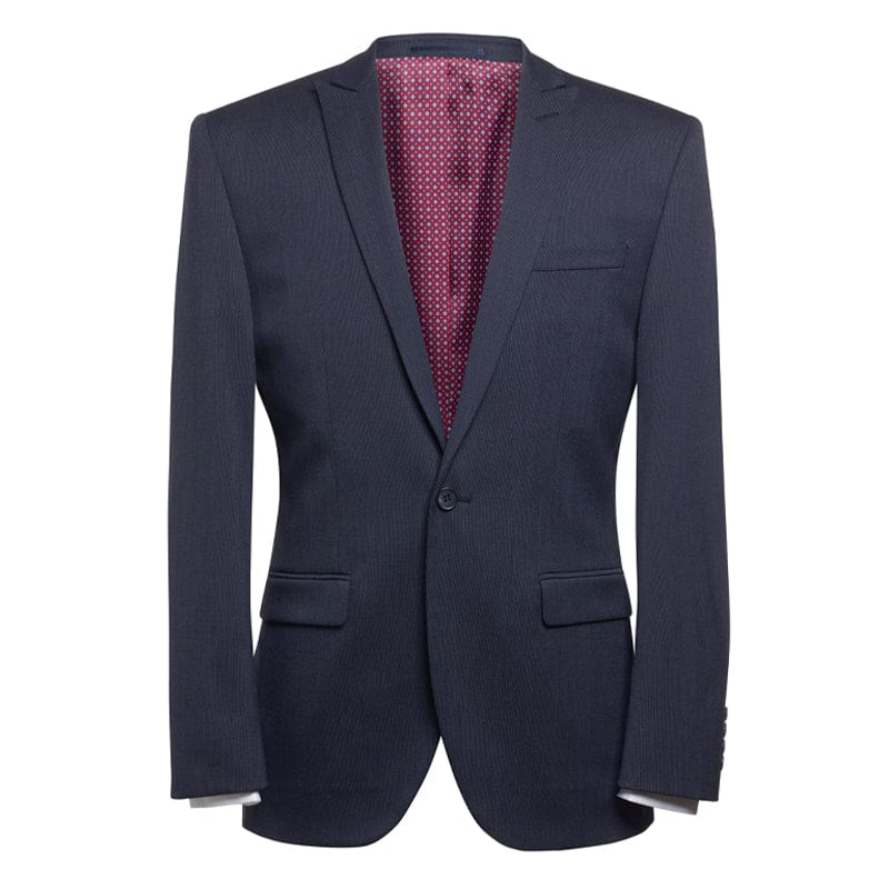 navy pindot pegasus slim jacket