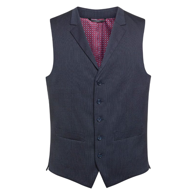 navy pindot proteus waistcoat