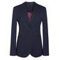 navy pindot tailored cordelia jacket brook taverner
