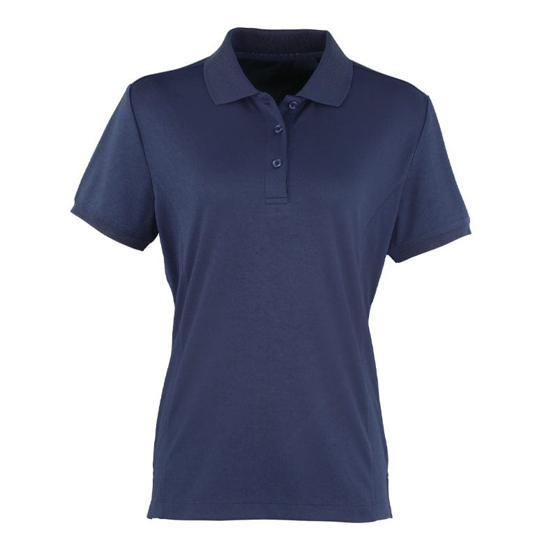 navy pique polo pr616