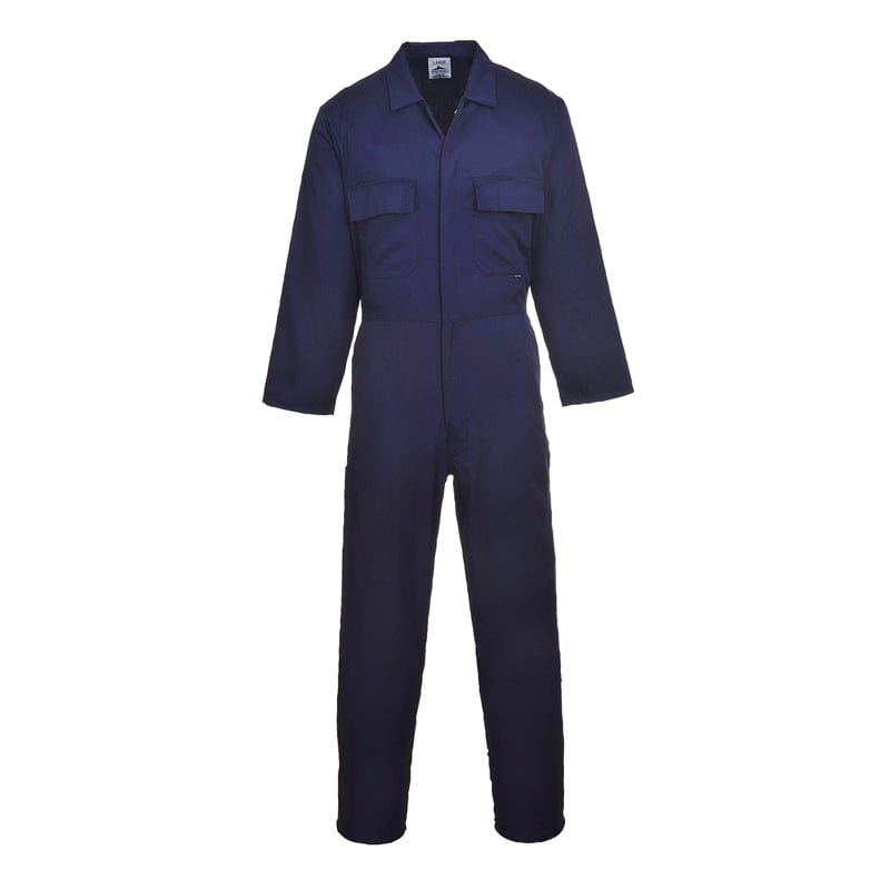 navy portwest euro work overall