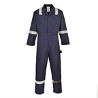 navy portwest workwear industrial coverall
