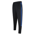 navy royal contrast tracksuit bottoms