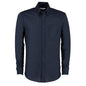 navy slim fit oxford shirt