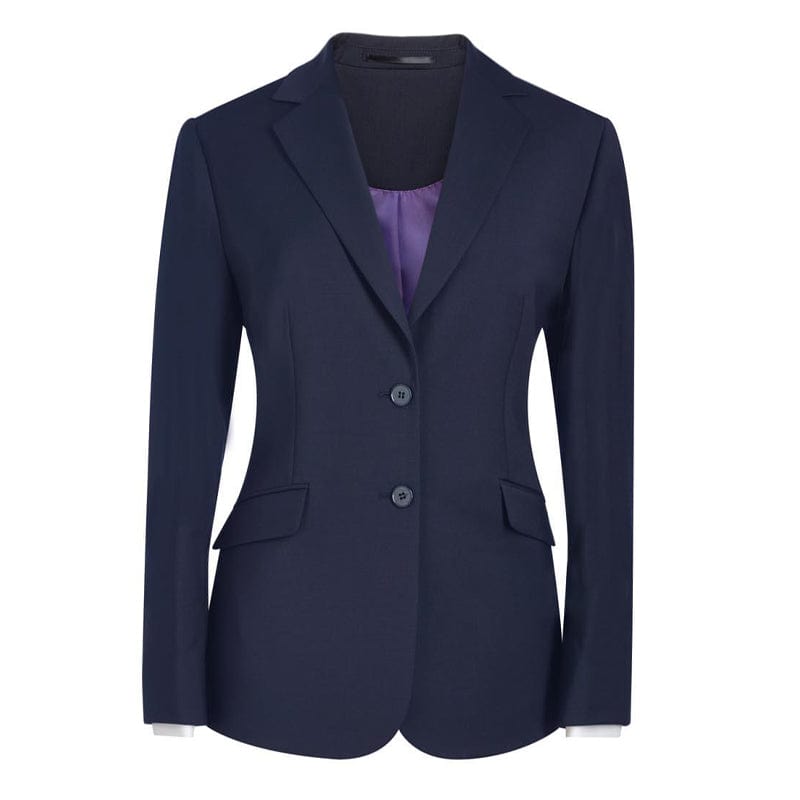 navy sophisticated collection womens jacket