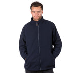 navy uc601 fleece jacket