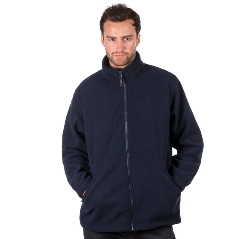 navy uc601 fleece jacket