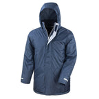 navy workwear parka