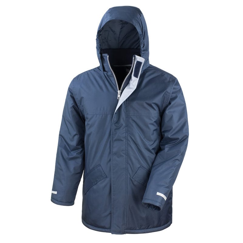 navy workwear parka