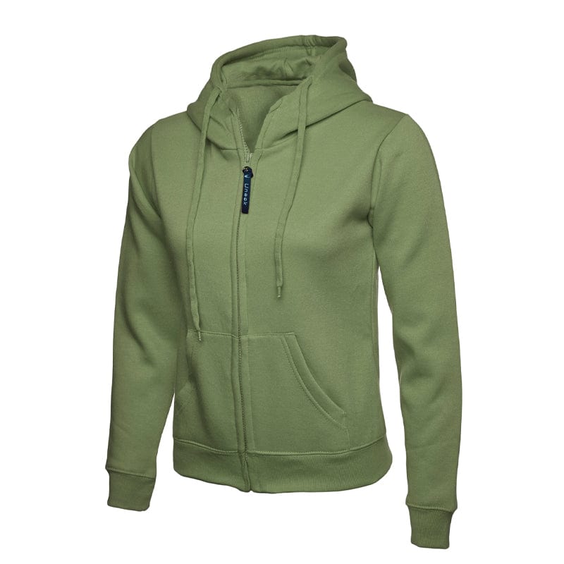 olive hooded sweatshirt uc505