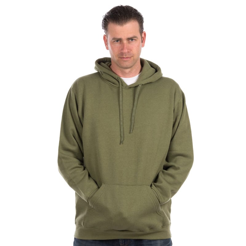 olive uneek hooded sweatshirt