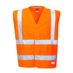 orange flame resistant high vis vest