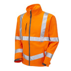 orange hi vis softshell