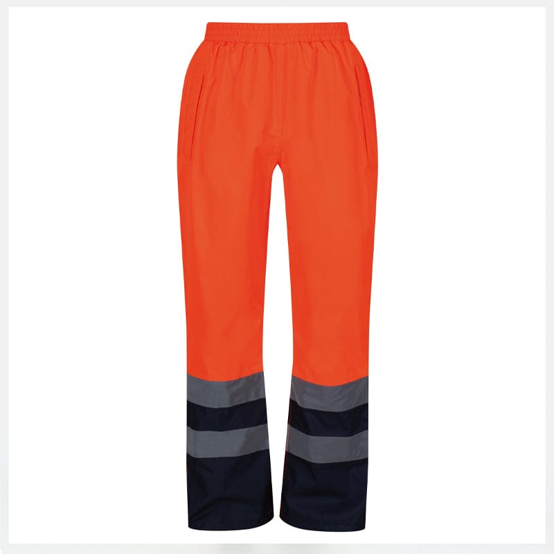 orange navy hi vis pro trousers