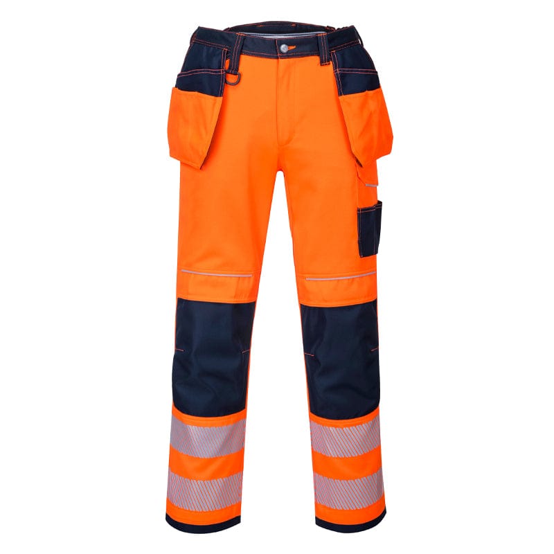 orange navy t501 portwest trouser