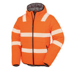 orange padded jacket result