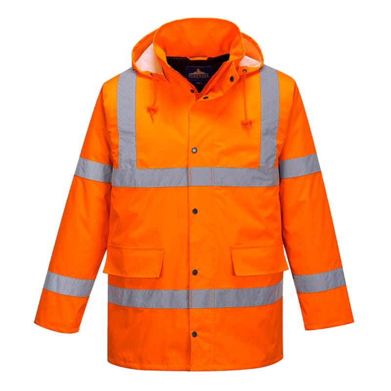 orange portwest hi vis jacket