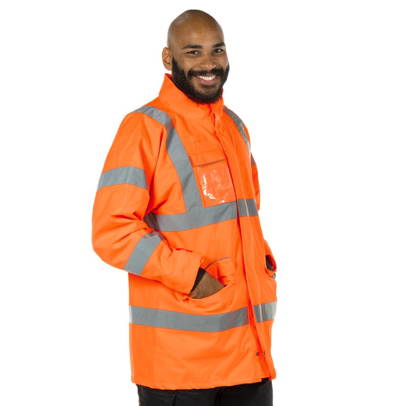 orange stormflap s590 jacket