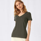 organic cotton v neck t shirt