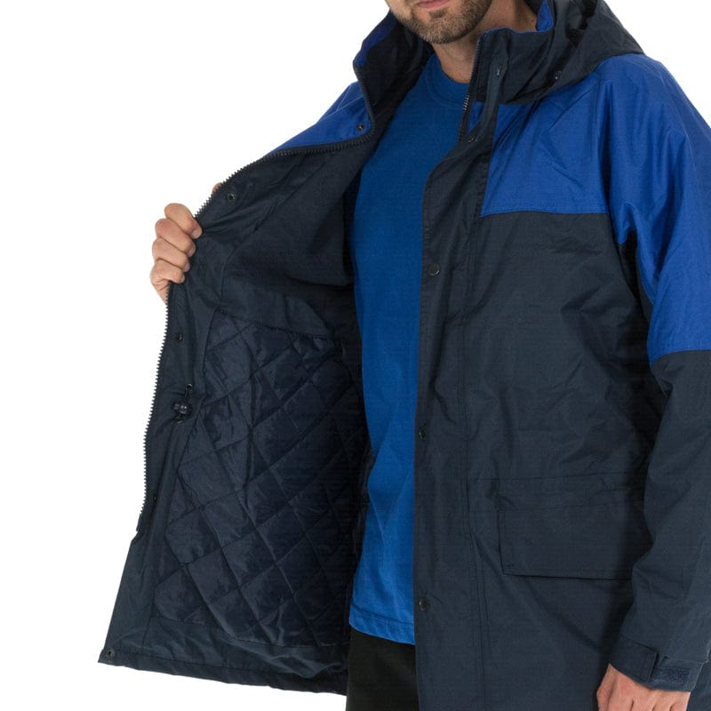 padded oban fleece lined jacket