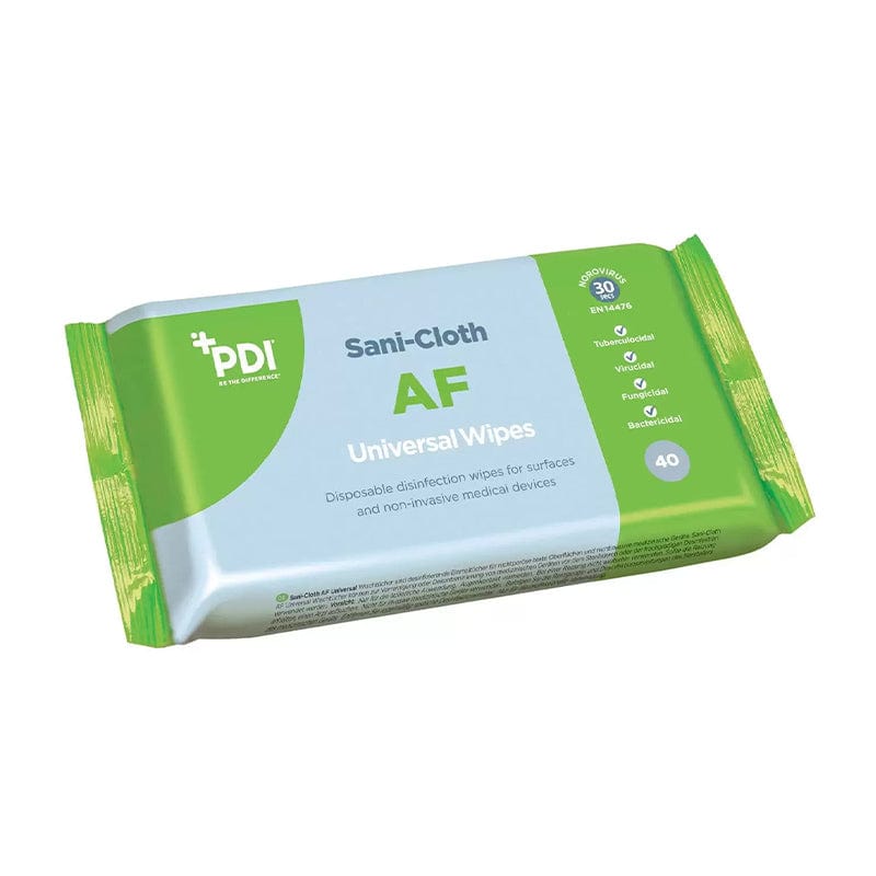 pdi universal sanitising wipes x 40