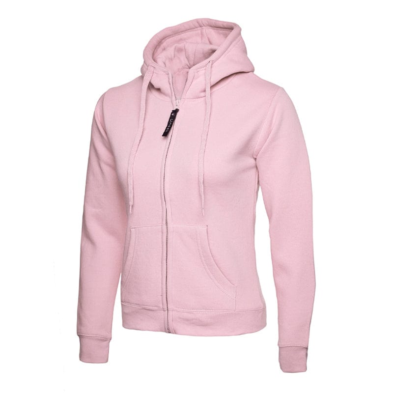 pink classic ladies hoodie