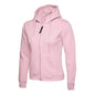 pink classic ladies hoodie