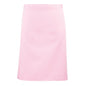pink colours half apron
