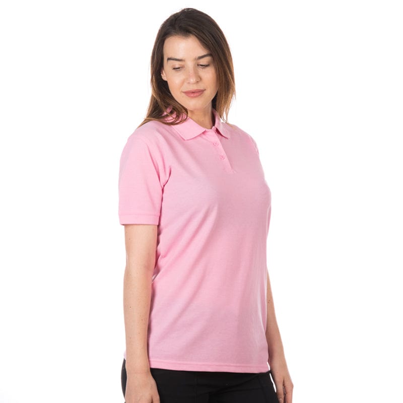 pink ladies polo shirt kk703