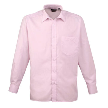 Premier Men's Long Sleeve Poplin Shirt PR200 - Brights