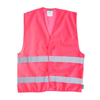 pink safety vest