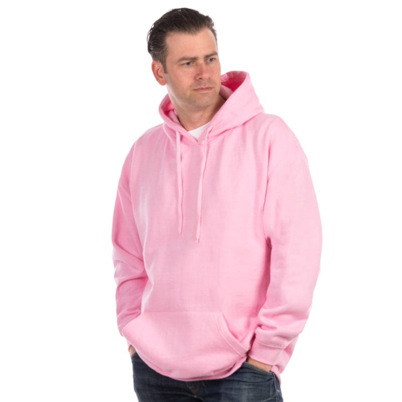 pink uneek hooded sweatshirt